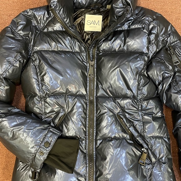 SAM Freestyle Blue Down Jacket - Picture 7 of 7